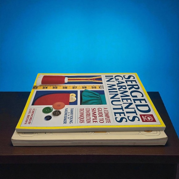 Vintage 1974 Super Sewing New Bishop/Arch Book and Serged Garments in Minutes - Picture 8 of 16